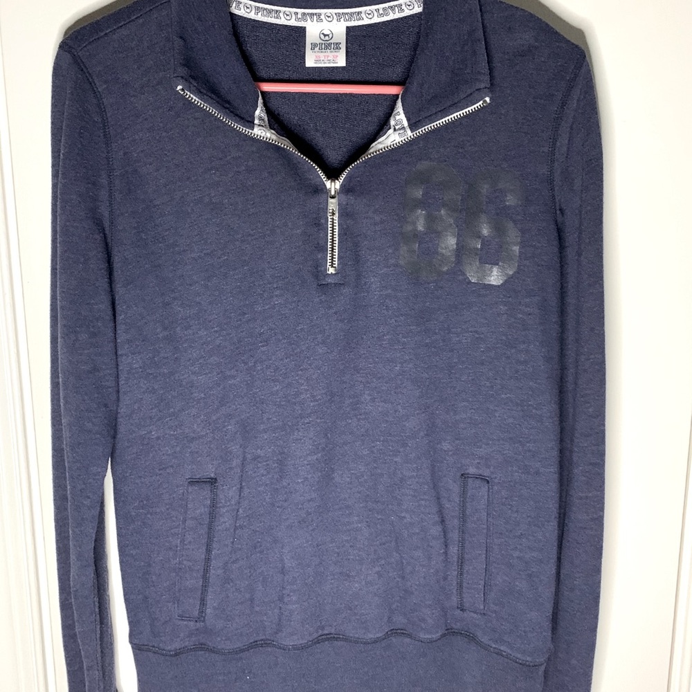 VS Pink Quarter Zip